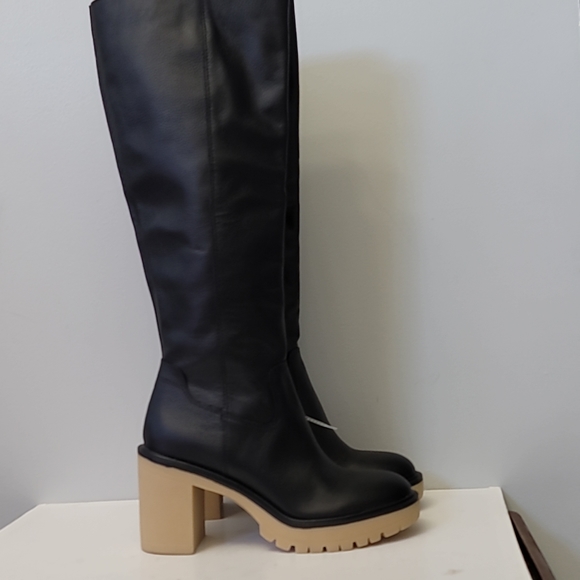 Dolce Vita Corry H2O Boots Black Leather - Picture 4 of 11